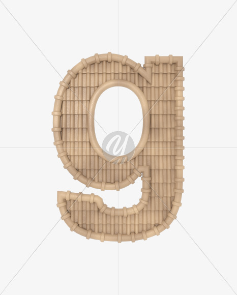 g-lowercase from Roofing fonts on Yellow Images Creative Fonts - S49837