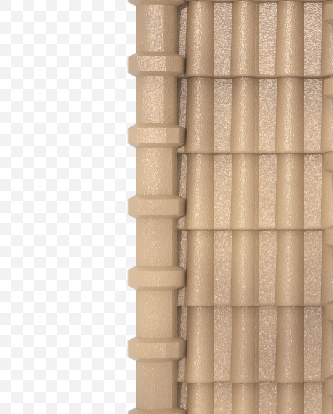 L-uppercase from Roofing fonts on Yellow Images Creative Fonts - S49848