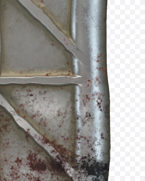 } from Metal door alphabet on Yellow Images Creative Fonts - S50341