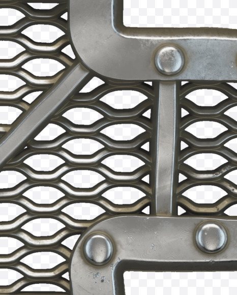 + from Metal Gate alphabet on Yellow Images Creative Fonts - S50515
