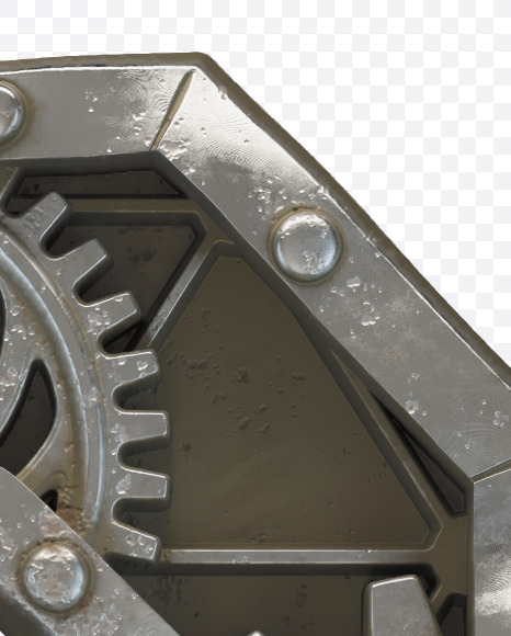 & from Steampunk Gear alphabet on Yellow Images Creative Fonts - S50649