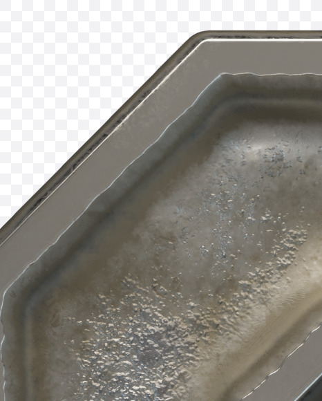 euro from Old Metal Plate alphabet on Yellow Images Creative Fonts - S50791