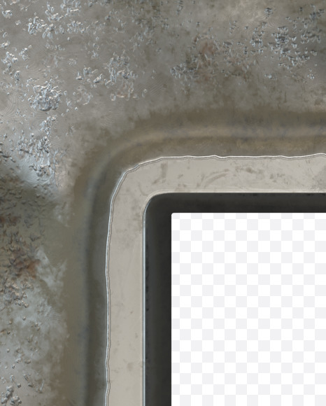 Letter P from Old Metal Plate alphabet on Yellow Images Creative Fonts - S50753