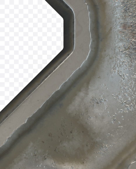 ? from Old Metal Plate alphabet on Yellow Images Creative Fonts - S50775