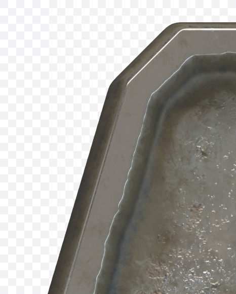 Letter X from Old Metal Plate alphabet on Yellow Images Creative Fonts - S50761