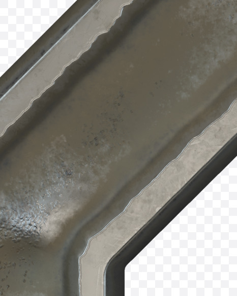 Letter Z from Old Metal Plate alphabet on Yellow Images Creative Fonts - S50763