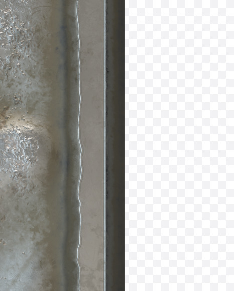 Letter L from Old Metal Plate alphabet on Yellow Images Creative Fonts - S50749