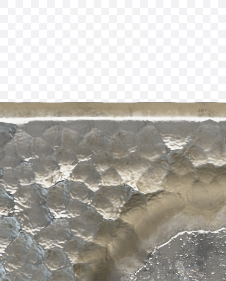 Letter I from Battle Shield alphabet on Yellow Images Creative Fonts - S50811