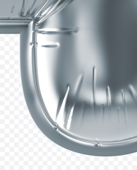 4 from Silver Foil Balloons Font on Yellow Images Creative Fonts - S51139