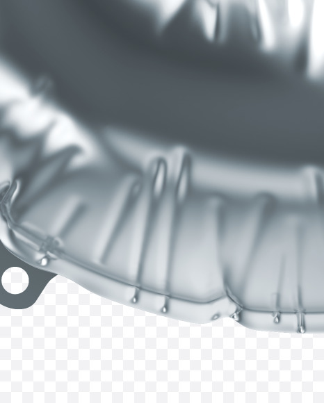 Letter J from Silver Foil Balloons Font on Yellow Images Creative Fonts - S51153