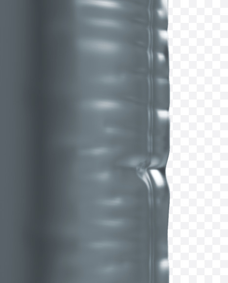 Letter L from Silver Foil Balloons Font on Yellow Images Creative Fonts - S51155