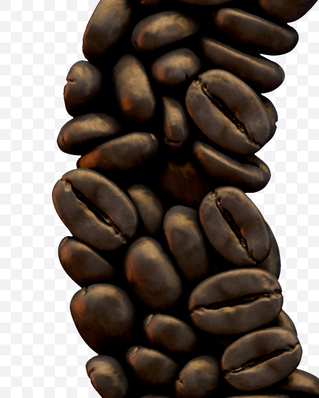 Letter G from Coffee Font on Yellow Images Creative Fonts - S51573