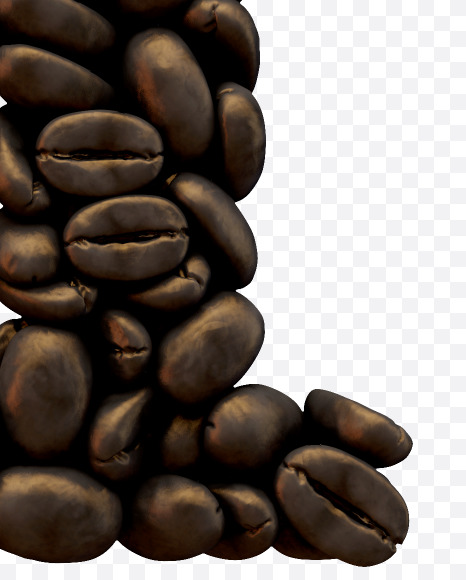 Letter H from Coffee Font on Yellow Images Creative Fonts - S51574