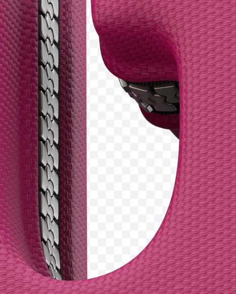 Letter G from Pink Suitcase alphabet on Yellow Images Creative Fonts - S52042