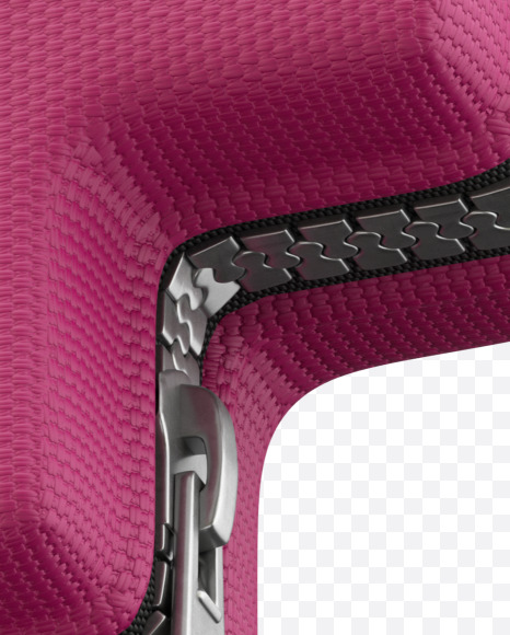 symbols from Pink Suitcase alphabet on Yellow Images Creative Fonts - S52079