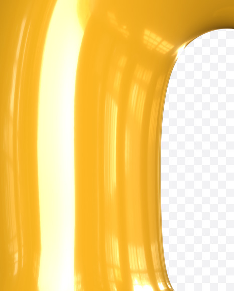 f lowercase from Inflated balloon font. on Yellow Images Creative Fonts - S52402