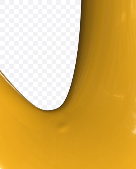 N uppercase from Inflated balloon font. on Yellow Images Creative Fonts - S52384