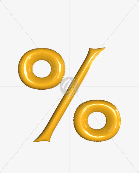 % from Inflated balloon font. on Yellow Images Creative Fonts - S52430