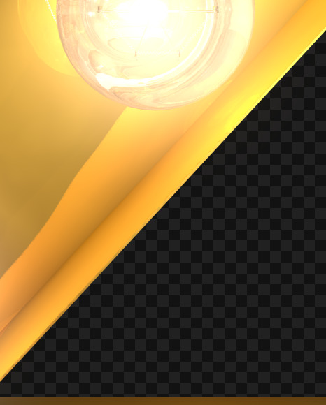 2 lights on from Burlesque light bulb letters on Yellow Images Creative Fonts - S52512