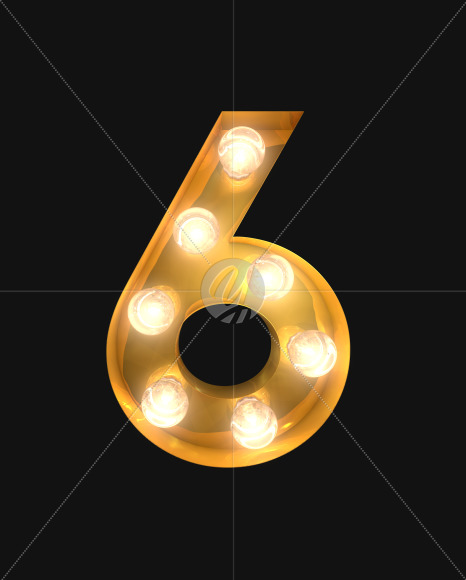 6 lights on