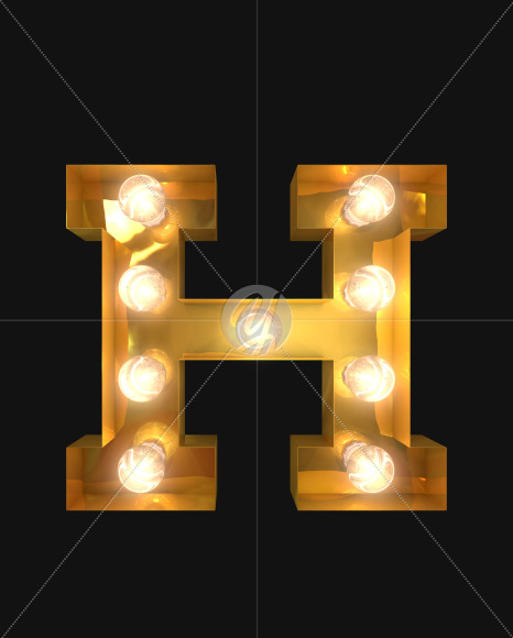 H lights on