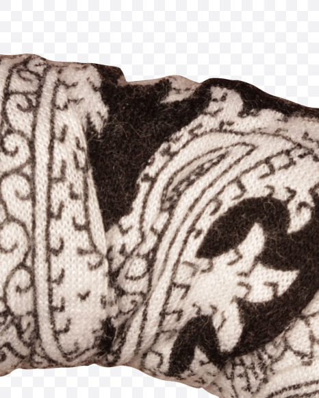 Letter C from Rag font on Yellow Images Creative Fonts - S52892