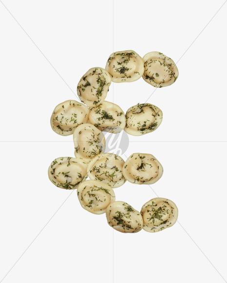 euro from Dumplings with Fennel font on Yellow Images Creative Fonts - S52976