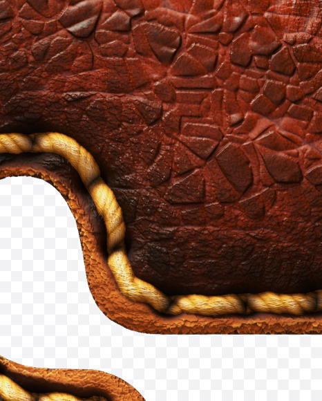 pound from Leather font on Yellow Images Creative Fonts - S53034