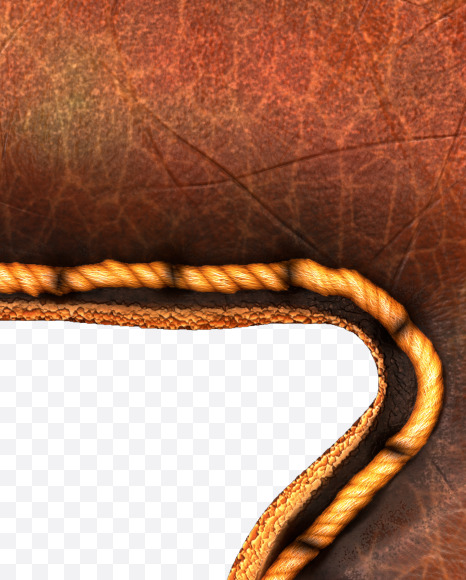 arrow right from Leather font on Yellow Images Creative Fonts - S53157