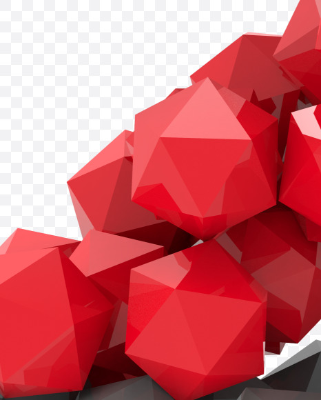 2 from Platonic font (Red and Grey) on Yellow Images Creative Fonts - S53370