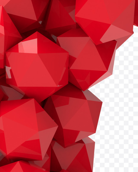 Letter G from Platonic font (Red and Grey) on Yellow Images Creative Fonts - S53349