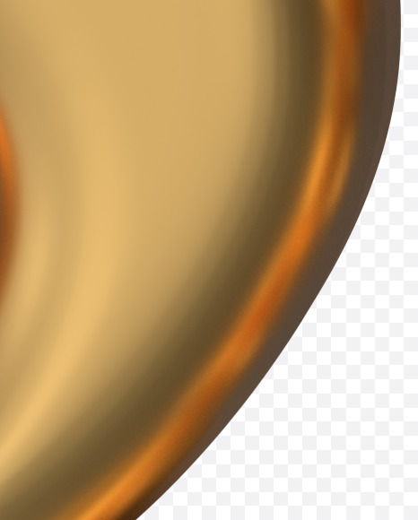 2 from 3D Gold Font on Yellow Images Creative Fonts - S53487