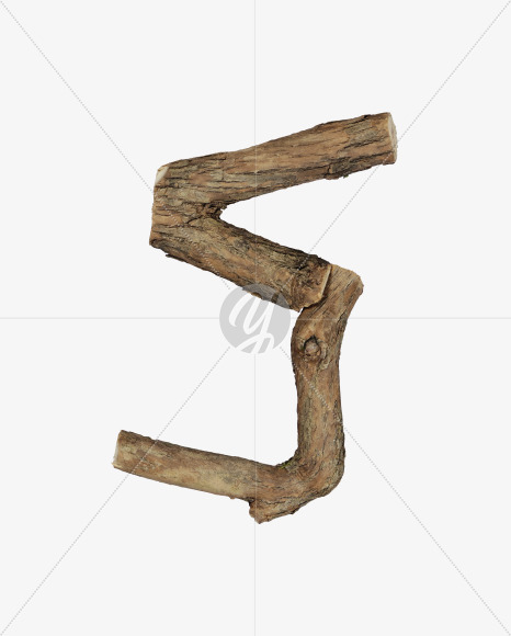 5 from Dry Twig font on Yellow Images Creative Fonts - S53942