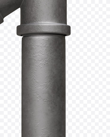 Pipe number 1 from Pipe Alphabet on Yellow Images Creative Fonts - S54637