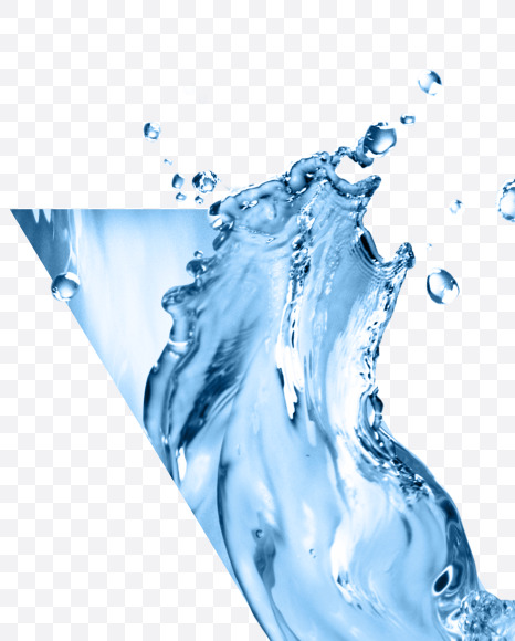 Letter Y from Water font on Yellow Images Creative Fonts - S54688