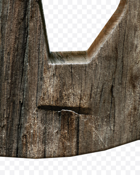 8 from Rustic wooden alphabet on Yellow Images Creative Fonts - S55007