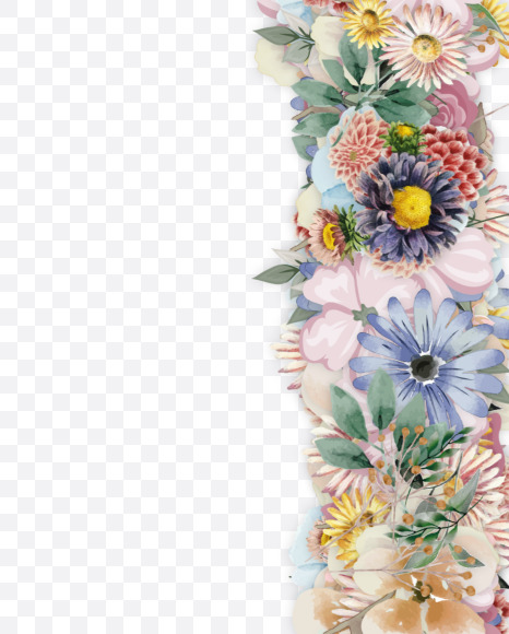 Letter L from Spring Font on Yellow Images Creative Fonts - S55021