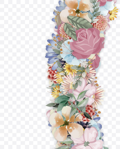 Letter C from Spring Font on Yellow Images Creative Fonts - S55012