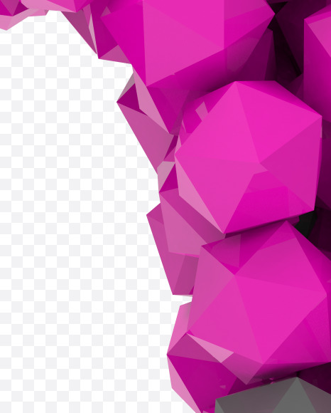 0 from Platonic font (Magenta and Grey) on Yellow Images Creative Fonts - S55084