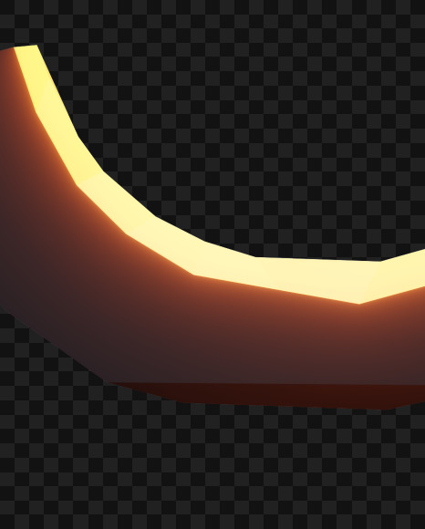 Letter C from Broken orange stones on Yellow Images Creative Fonts - S55094
