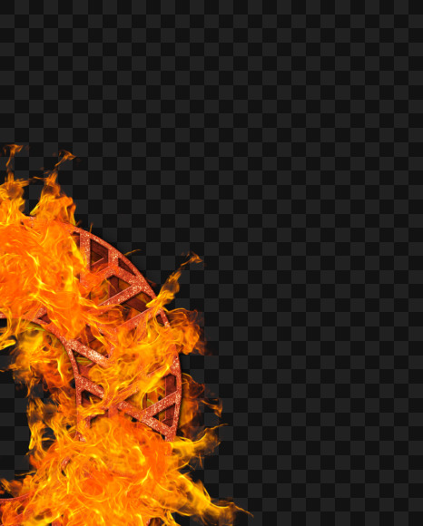 9 from ON FIRE on Yellow Images Creative Fonts - S55181