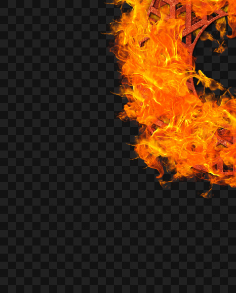 6 from ON FIRE on Yellow Images Creative Fonts - S55178