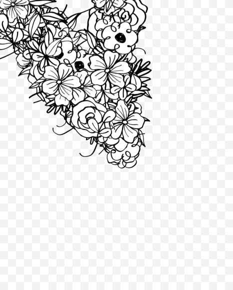 N 3 from Natural Doodles on Yellow Images Creative Fonts - S55296