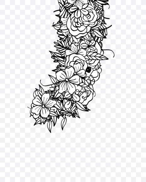 J 3 from Natural Doodles on Yellow Images Creative Fonts - S55284