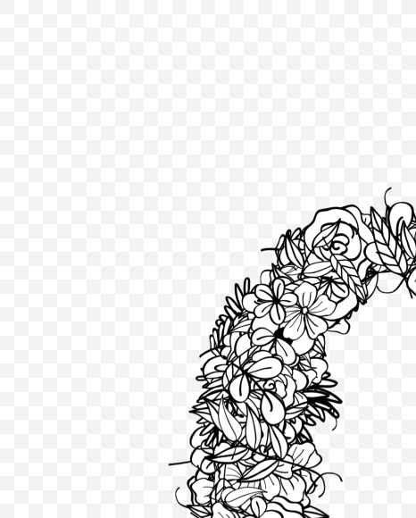 0 v3 from Natural Doodles on Yellow Images Creative Fonts - S55335