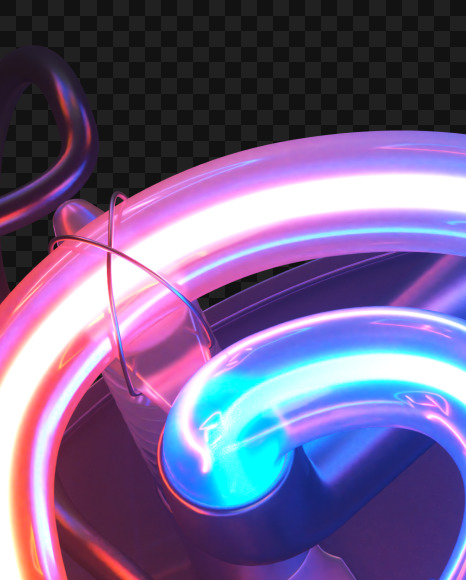 2 from Ultra Neon font on Yellow Images Creative Fonts - S55865