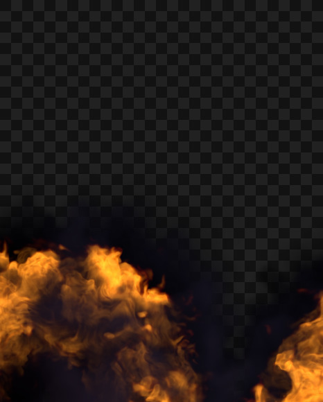 % from Fire font on Yellow Images Creative Fonts - S56009