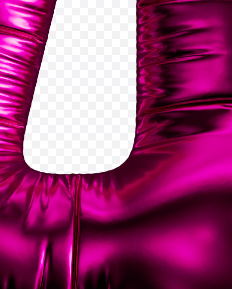 4 from Pink Party Balloon font on Yellow Images Creative Fonts - S56224