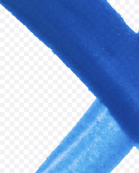 Letter X from BLUE PAINT FONT on Yellow Images Creative Fonts - S81285