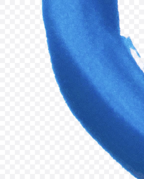 Letter C from BLUE PAINT FONT on Yellow Images Creative Fonts - S81264